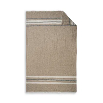 Matouk Como 360 Beach Wrap Linen Throw