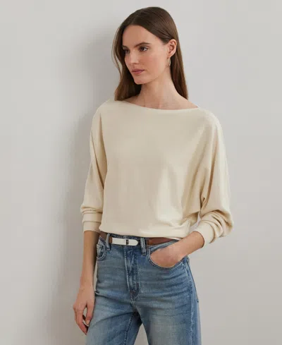 Ralph Lauren Women's Cotton-blend Dolman-sleeve Sweater