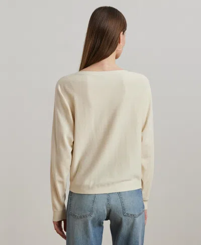 Ralph Lauren Women's Cotton-blend Dolman-sleeve Sweater