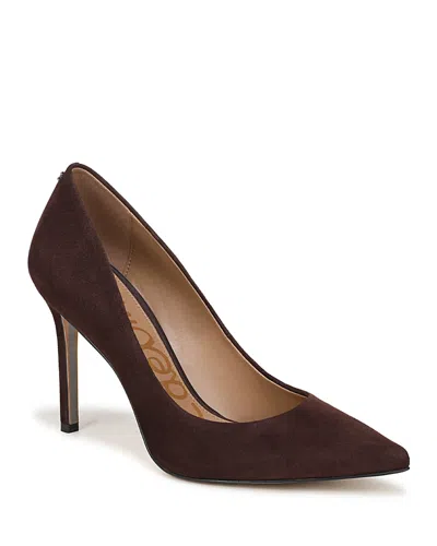 Sam Edelman Hazel Pointed Toe Pump In Brown