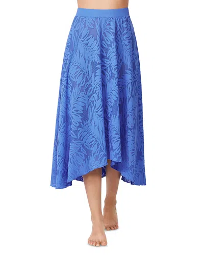 Profile By Gottex Skyfall Skirt Swim Cover Up In Blue