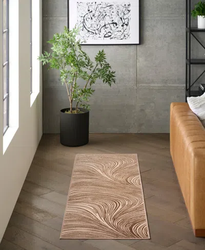Dkny Central Park West Cep02 2'x6' Runner Area Rug