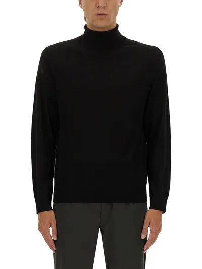 Paul Smith Turtleneck Shirt In Black