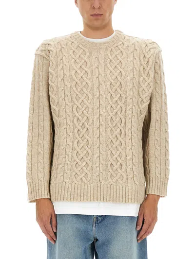 Moschino Sweaters Light And Natural In Neutral