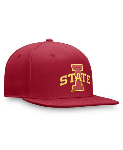 Top Of The World Men's Cardinal Iowa State Cyclones Fundamental Snapback Hat