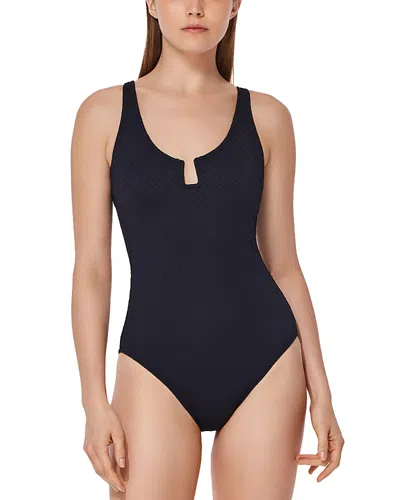 Gottex Saint Tropez One Piece Swimsuit In Black