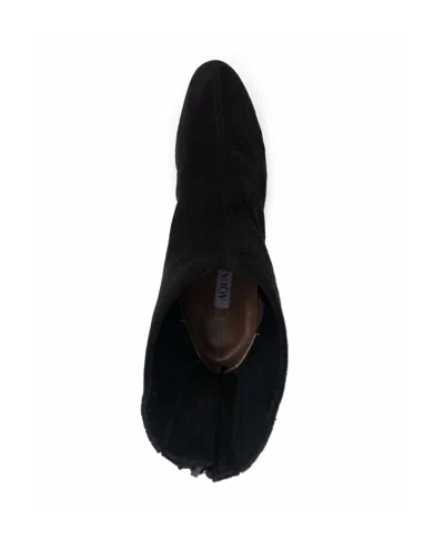 Aquazzura Saint Honore 120 Platform Suede Boots