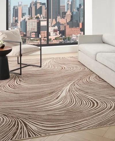Dkny Central Park West Cep02 7'8"x9'8" Area Rug