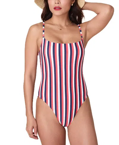 Andie Women's Fiji Tie Back One Piece In Pink