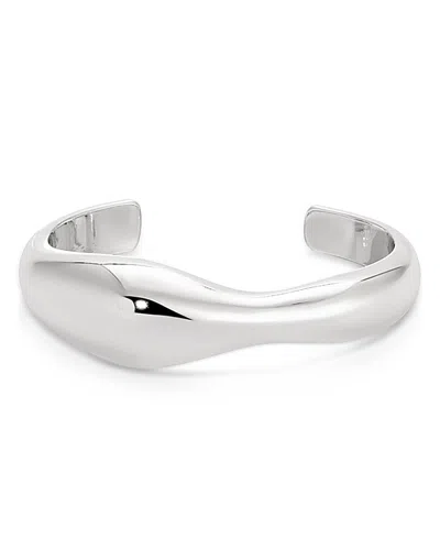 Ettika Liquid Love Cuff Bracelet In Metallic