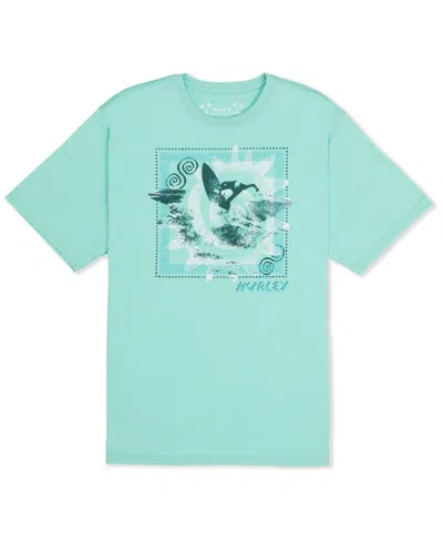 Hurley Men's Slash Short Sleeve T-shirt In Blue