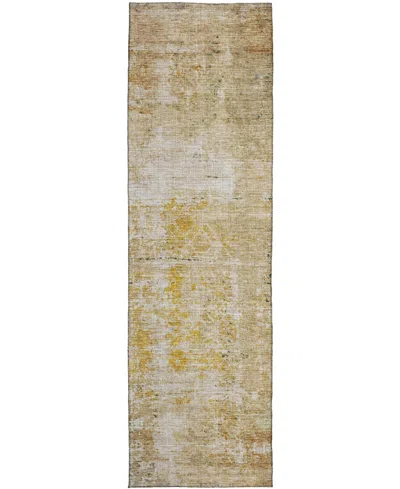 Dalyn Burano Washable Bu7 2'3''x7'6'' Runner Area Rug In Brown