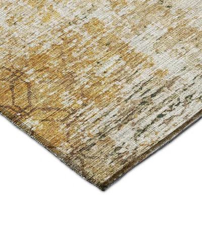 Dalyn Burano Washable Bu7 2'3''x7'6'' Runner Area Rug In Brown