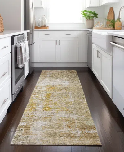 Dalyn Burano Washable Bu7 2'3''x7'6'' Runner Area Rug In Brown