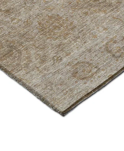 Dalyn Burano Washable Bu8 9'x12' Area Rug In Brown