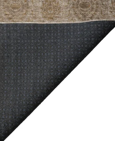Dalyn Burano Washable Bu8 9'x12' Area Rug In Brown