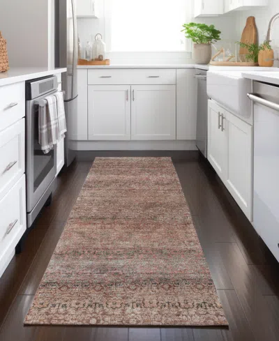 Dalyn Burano Bu12 2'3''x7'6'' Runner Area Rug In Brown