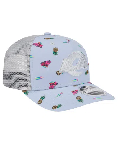 New Era Men'sâ Light Blue Los Angeles Rams Adventure Surfboard 9seventy Adjustable Hat