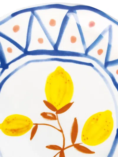 &k Amsterdam Lemon Moroccan Tapas Plates (set Of Four)