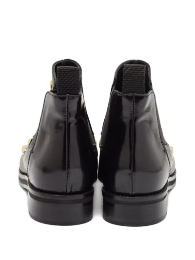 Pre-owned Alexander Mcqueen Leather Stud-embellished Boots