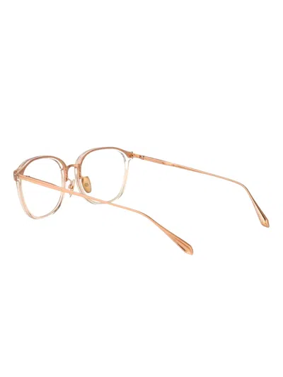 Linda Farrow Round-frame Glasses In Brown