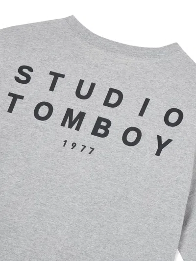 Studio Tomboy Logo-print Cotton T-shirt