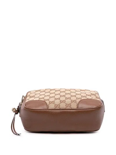 Pre-owned Gucci 2016-2025 Gg Canvas Bree Crossbody Bag