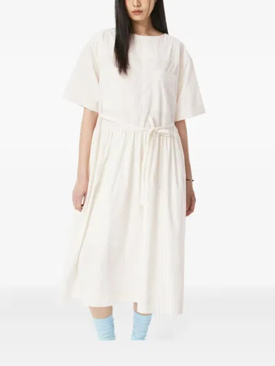 Studio Tomboy Patch-pocket Belted Dress