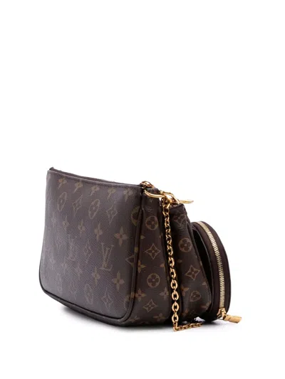 Pre-owned Louis Vuitton 2021 Monogram Multi Pochette Accessoires Satchel