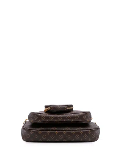 Pre-owned Louis Vuitton 2021 Monogram Multi Pochette Accessoires Satchel