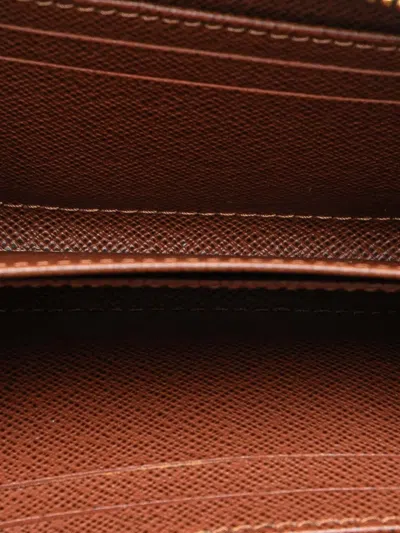 Pre-owned Louis Vuitton 2021 Monogram Zippy Purse Coin Pouch In Brown