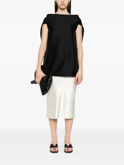 The Row Pallenberg Heavy Rustic Top In Black