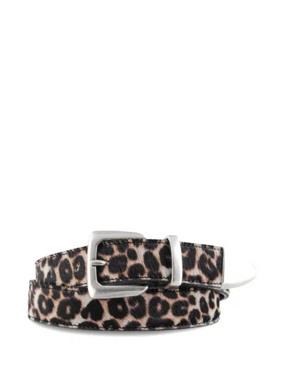 Molebo Leopard-print Belt In Animal Print