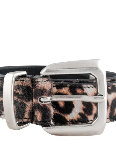 Molebo Leopard-print Belt In Animal Print