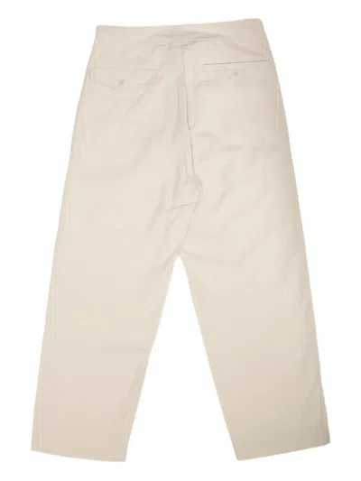 Ts(s) D-ring Belted Trousers In Neutral