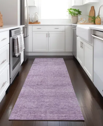 Dalyn Burano Bu1 2'3''x7'6'' Runner Area Rug In Pink