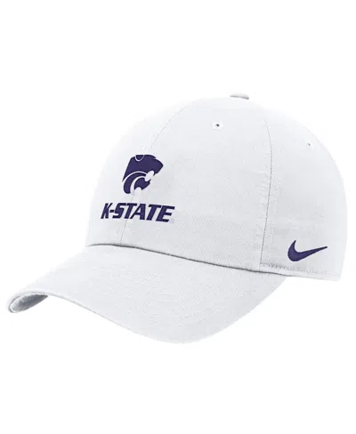 Nike Men's White Kansas State Wildcats 2025 On-field Club Adjustable Hat