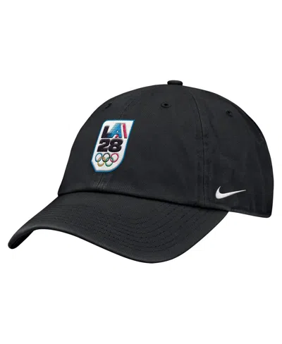 Nike Big Boys And Girls Black La28 Summer Olympics Club Adjustable Hat In Black