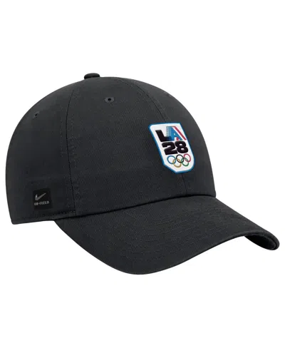 Nike Big Boys And Girls Black La28 Summer Olympics Club Adjustable Hat In Black