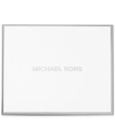 Michael Kors Michael  Nolita Medium Flap Trifold Leather Wallet