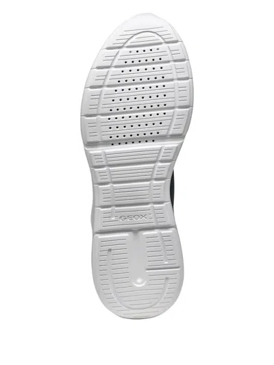Geox Klaiver Panelled Sneakers In Blue