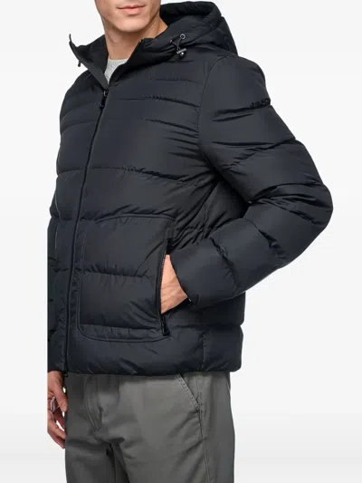 Geox Magnete Hooded Jacket In Black