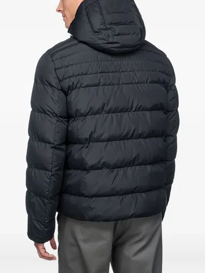 Geox Magnete Hooded Jacket In Black