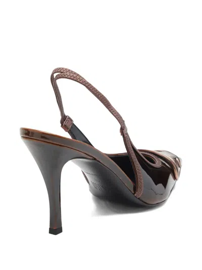 Diesel 90mm Slingback Pointed-toe Pumps