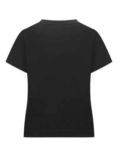 Givenchy Logo-patch T-shirt In Black