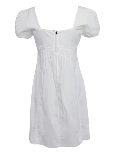 Pre-owned Dolce & Gabbana Laced Off-shoulder Dress