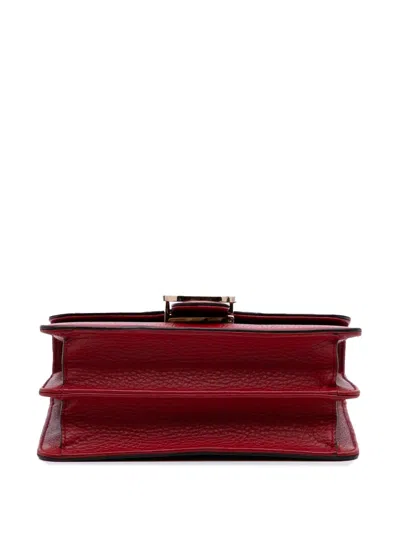 Pre-owned Gucci 2016-2024 Small Dollar Calfskin Interlocking G Crossbody Bag