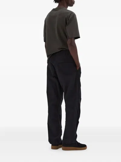 Mhl By Margaret Howell Treking Trousers In Black