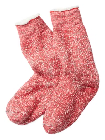 Rototo Double-face Socks In Red