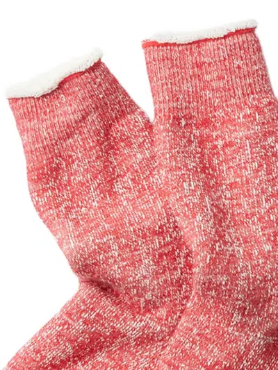 Rototo Double-face Socks In Red
